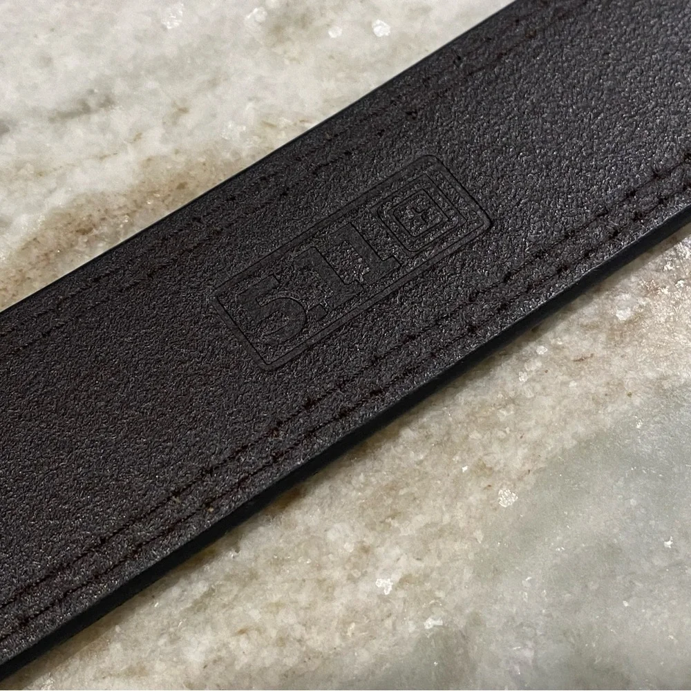 5.11 Tactical Brown Arc Leather CCW Belt 2XL